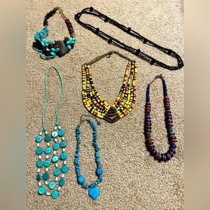 Lot of 6 necklaces